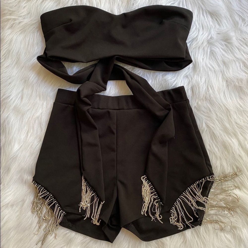 Sexy Black 2 Piece Set